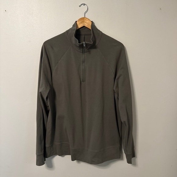 lululemon athletica Sweaters Lululemon Mens Half Zip Long Sleeve